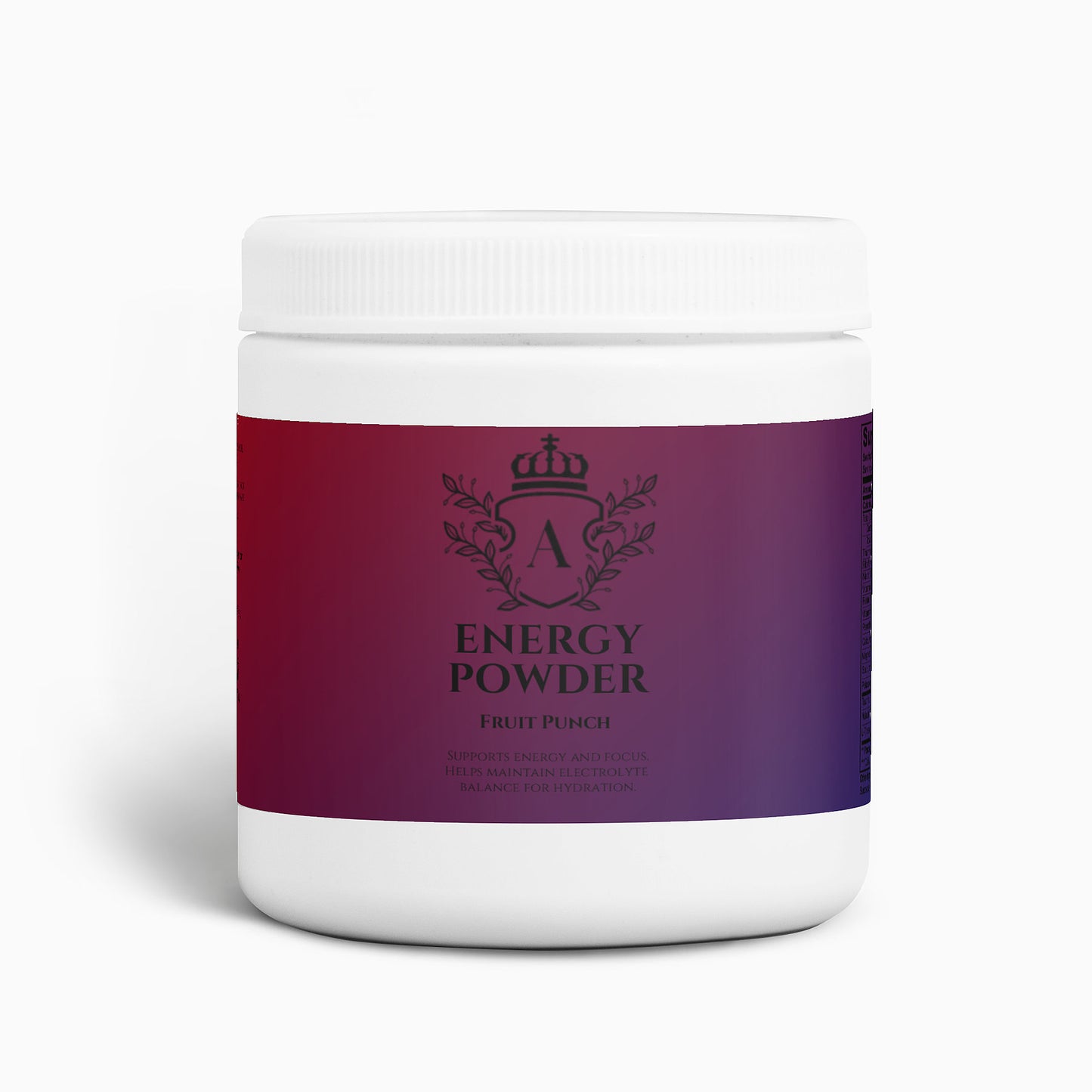 Aiutarsi's Energy Powder (Fruit Punch) - Aiutarsi