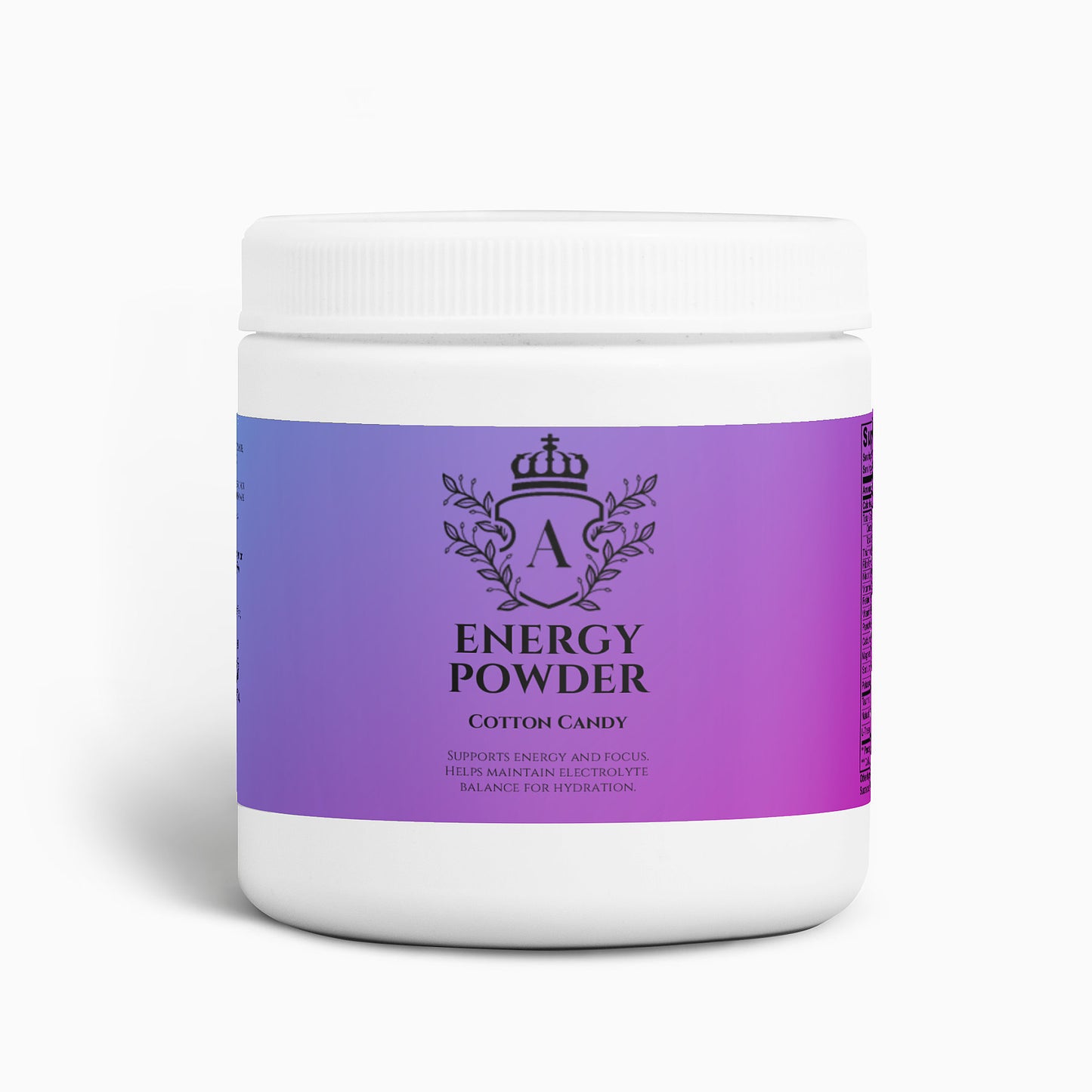 Aiutarsi's Energy Powder (Cotton Candy) - Aiutarsi
