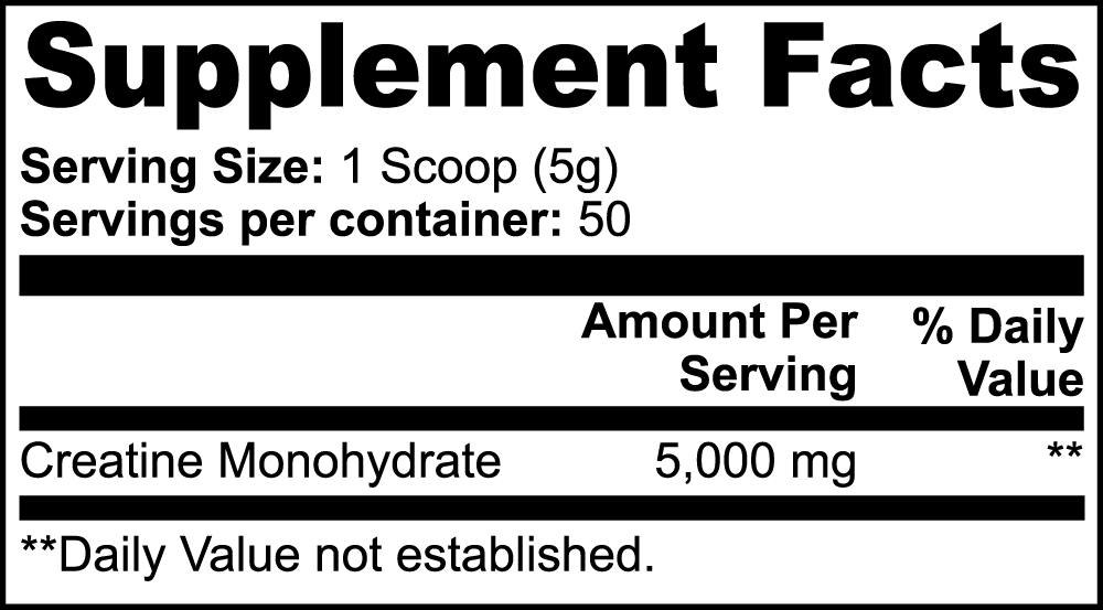 Aiutarsi's Creatine Monohydrate - Aiutarsi