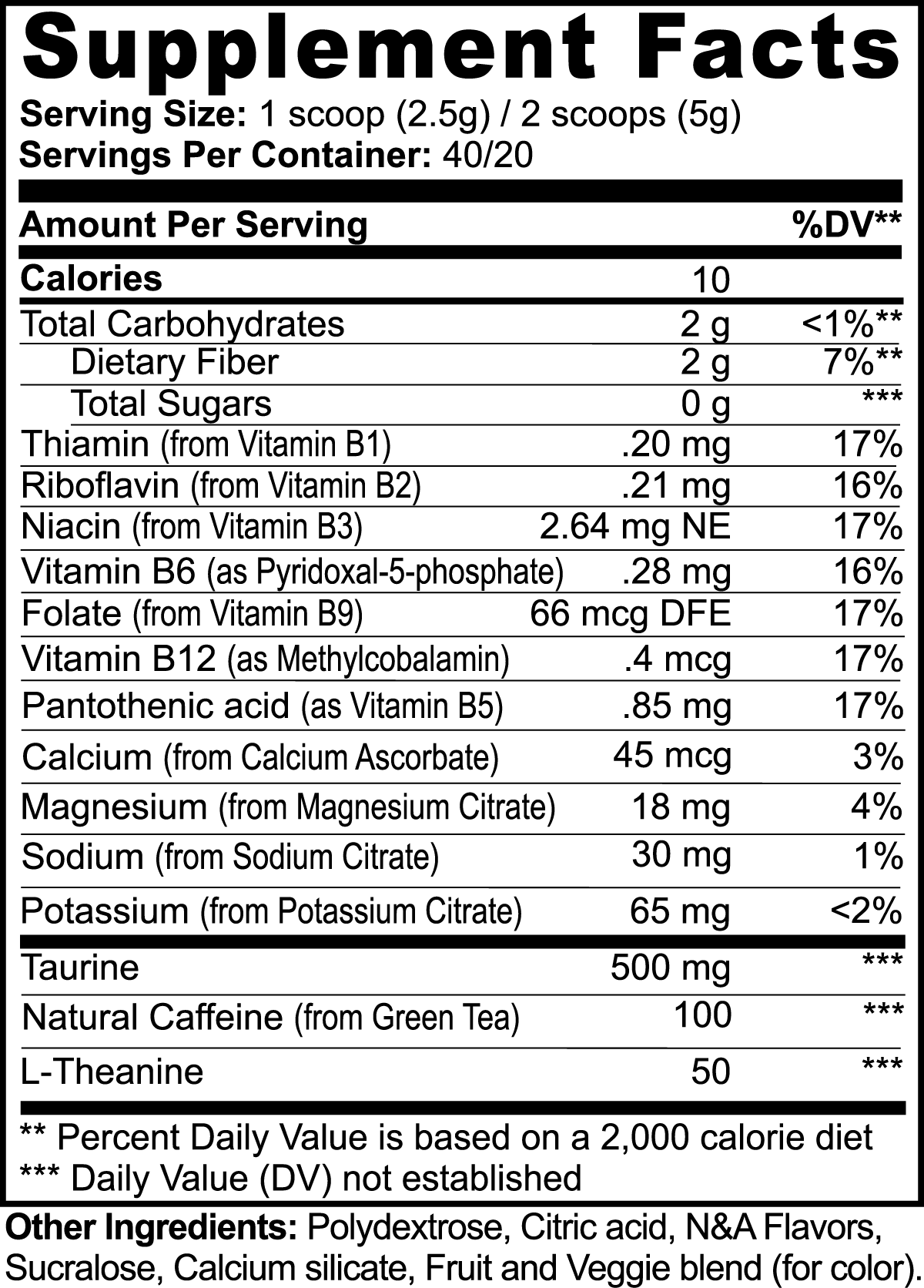 Aiutarsi's Energy Powder (Guava Berry) - Aiutarsi