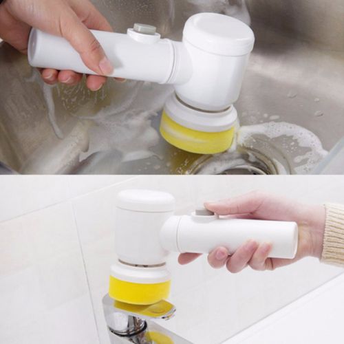 Aiutarsi's Handheld Electric Bathroom Scrubber. - Aiutarsi