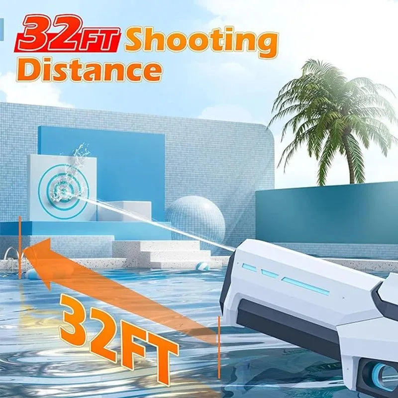 Aiutarsi's Powerful Electric Water Gun. - Aiutarsi