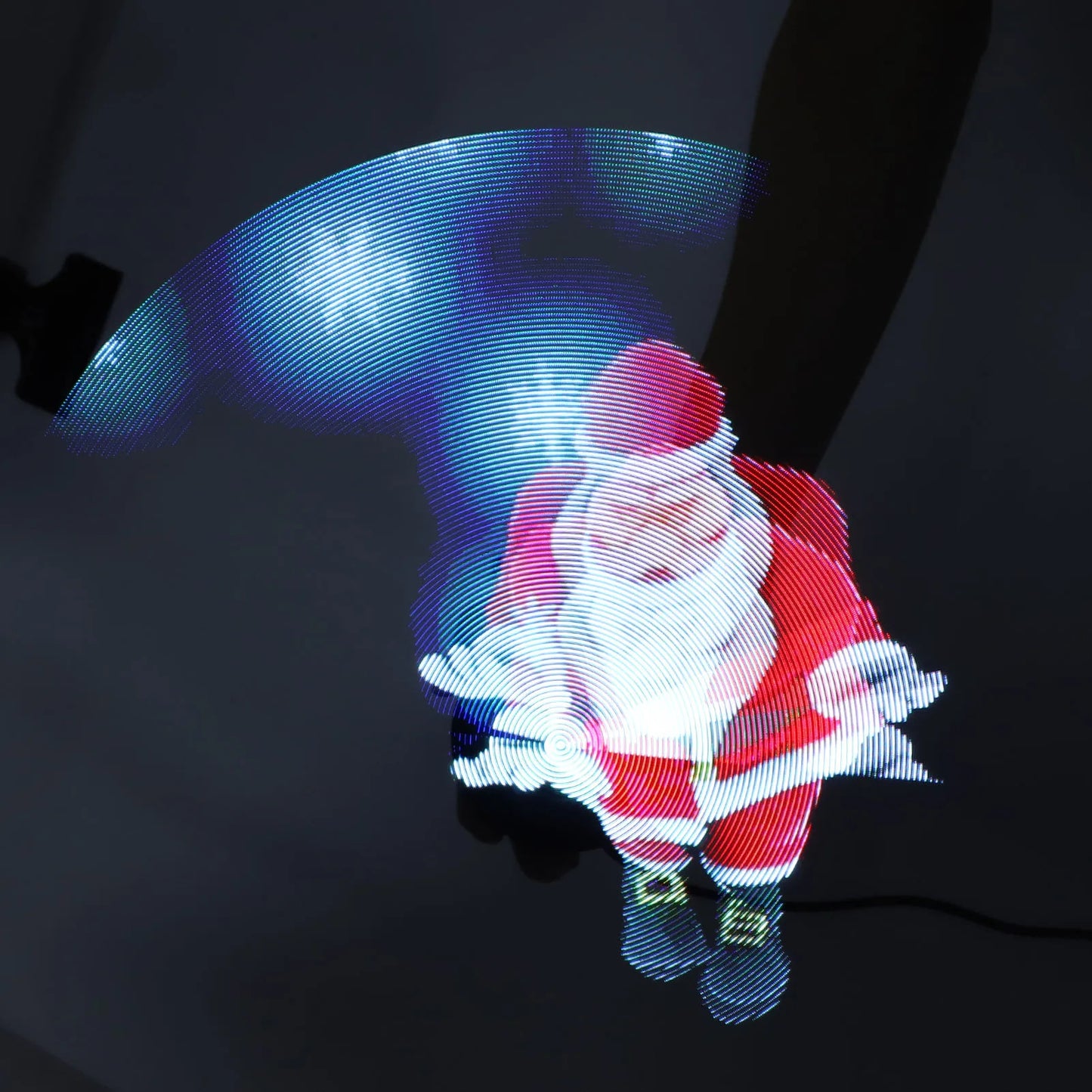 Aiutarsi's 3D Hologram Fan. - Aiutarsi