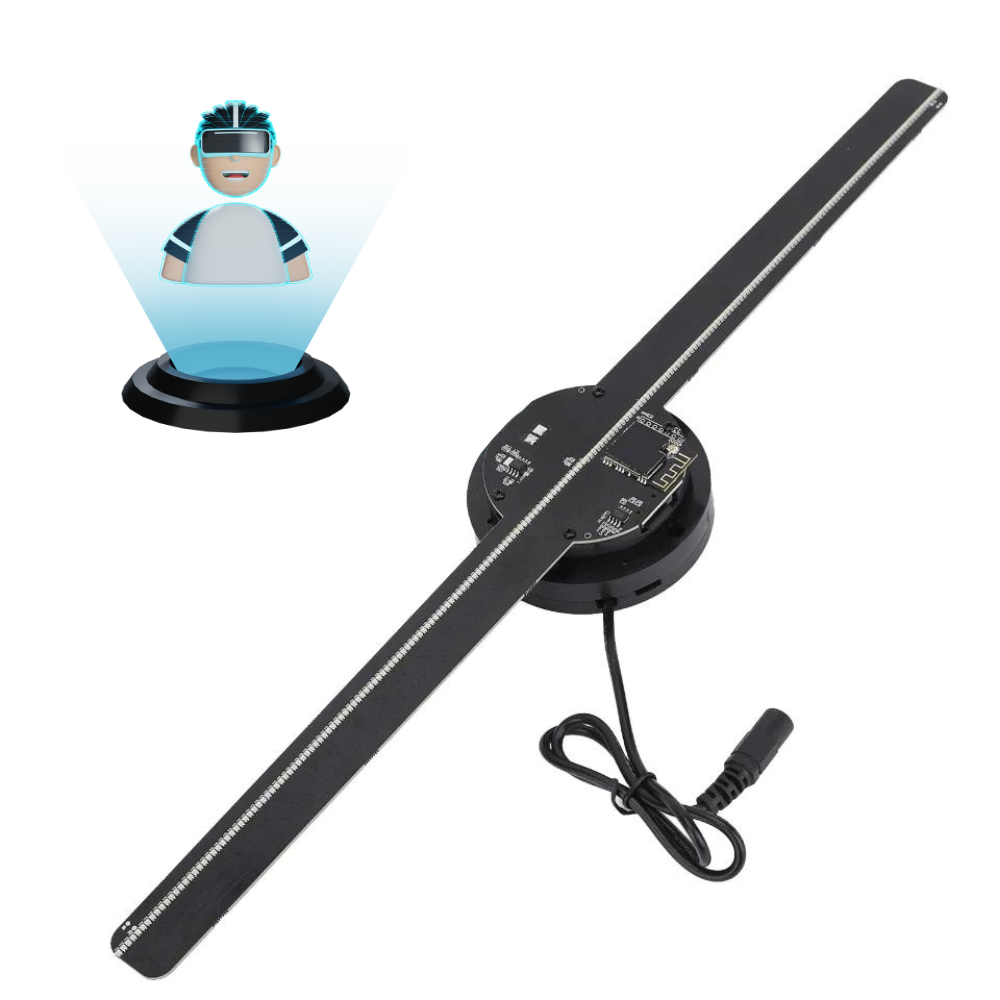 Aiutarsi's 3D Hologram Fan. - Aiutarsi