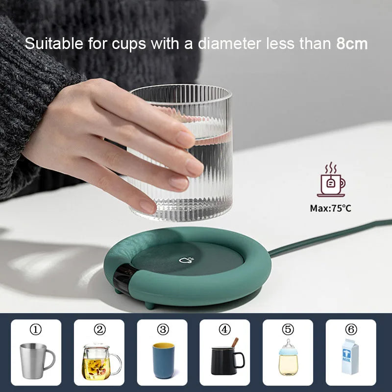 Aiutarsi's Smart Mug Warmer Coaster Pad. - Aiutarsi