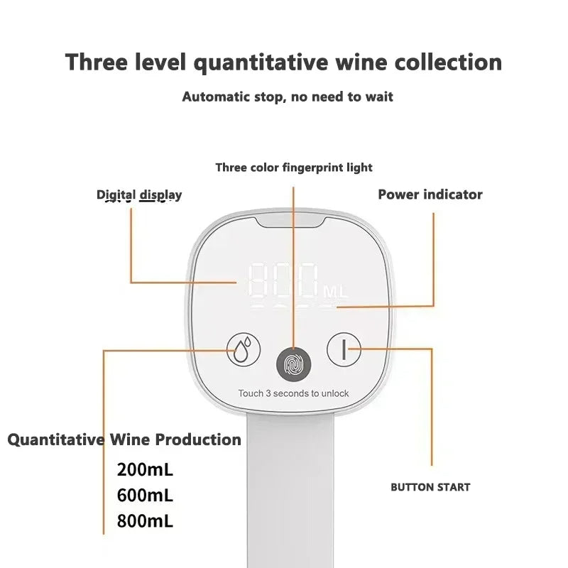 Aiutarsi's Electric Alcohol Dispenser. - Aiutarsi