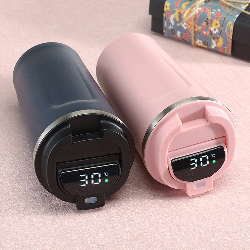 Aiutarsi's Thermos Coffee Cup with Temperature Display 510ml - Aiutarsi