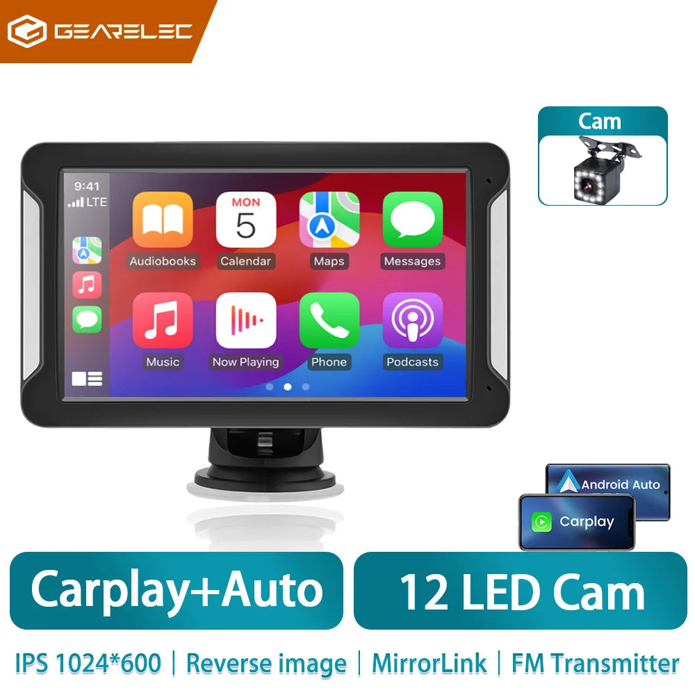 Aiutarsi's Universal 7-Inch CarPlay System. - Aiutarsi