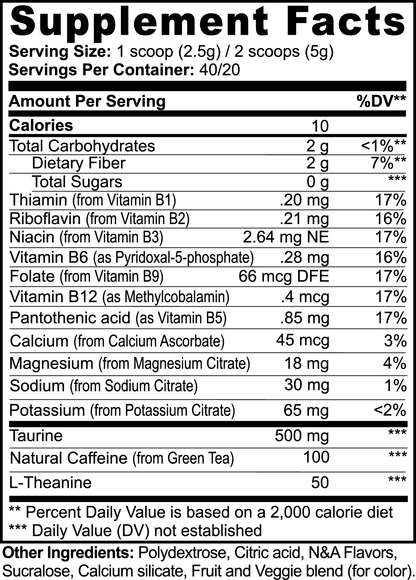 Aiutarsi's Energy Powder (Melon Creamsicle) - Aiutarsi