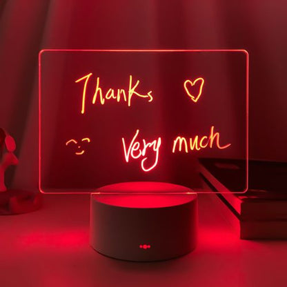 Aiutarsi's Rewritable Night Light - Aiutarsi